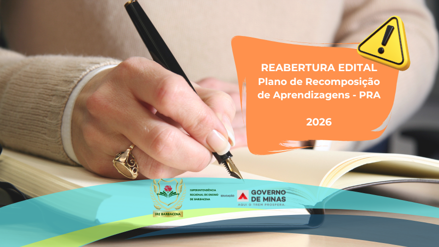 Atenção – Nova Reabertura Edital PRA 2026 – 15/04/2026 até 24/04/2026